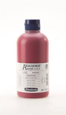 Schmincke Akademie Acrylic Paint 500 ml 343 Madder Deep