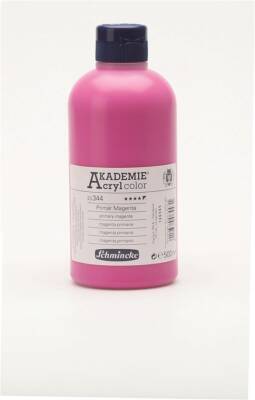 Schmincke Akademie Acrylic Paint 500 ml 344 Primary Magenta