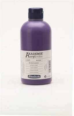 Schmincke Akademie Acrylic Paint 500 ml 440 Brilliant Violet