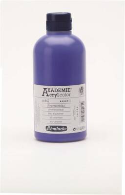 Schmincke Akademie Acrylic Paint 500 ml 442 Ultramarine Blue - 2