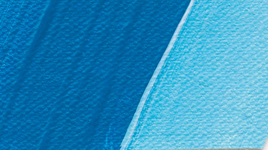 Schmincke Akademie Acrylic Paint 500 ml 446 Primary Blue Cyan - 2