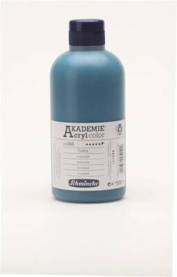 Schmincke Akademie Acrylic Paint 500 ml 450 Turquoise - 3