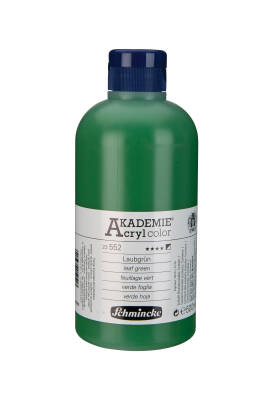 Schmincke Akademie Acrylic Paint 500 ml 552 Leaf Green