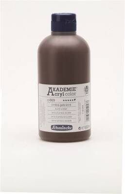 Schmincke Akademie Acrylic Paint 500 ml 669 Burnt Umber