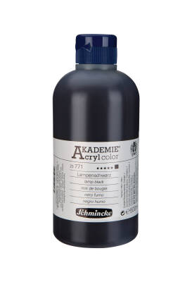 Schmincke Akademie Acrylic Paint 500 ml 771 Lamp Black