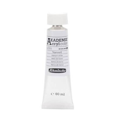 Schmincke Akademie Acrylic Paint 60 ml 111 Titanium White - 2