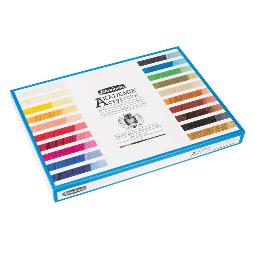 Schmincke Akademie Acrylic Paint Set 20 x 40 ml - 1