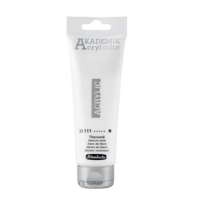 Schmincke Akademie Akrilik Boya 120 ml 111 Titanium White