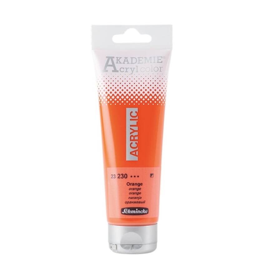 Schmincke Akademie Akrilik Boya 120 ml 230 Orange - 1