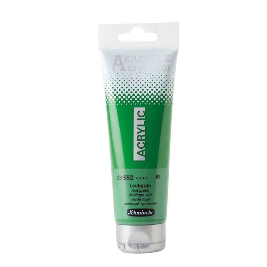 Schmincke Akademie Akrilik Boya 120 ml 552 Leaf Green - 1