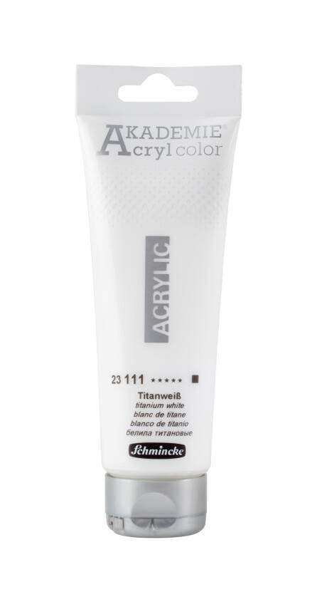Schmincke Akademie Akrilik Boya 40 ml 111 Titanium White - 2