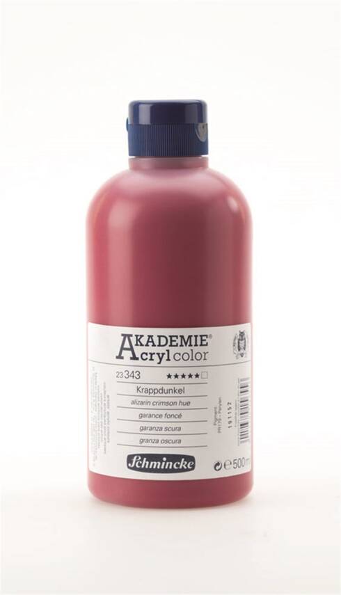 Schmincke Akademie Akrilik Boya 500 ml 343 Madder Deep - 1