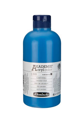 Schmincke Akademie Akrilik Boya 500 ml 449 Cerulean Blue