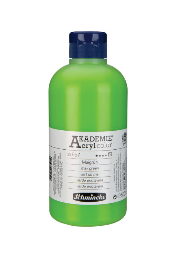 Schmincke Akademie Akrilik Boya 500 ml 557 May Green - 1