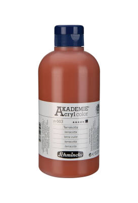 Schmincke Akademie Akrilik Boya 500 ml 663 Terracotta - 1
