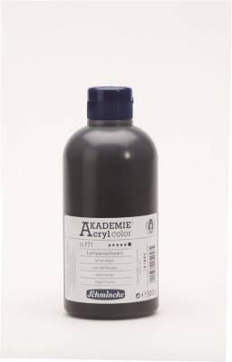 Schmincke Akademie Akrilik Boya 500 ml 771 Lamp Black - 3