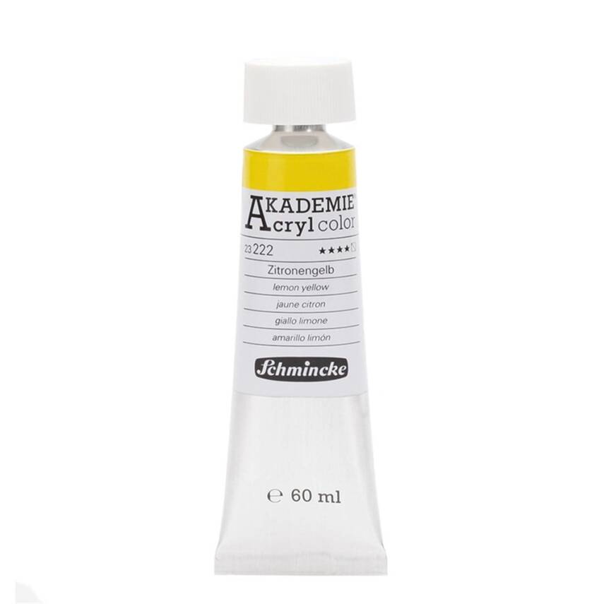 Schmincke Akademie Akrilik Boya 60 ml 222 Lemon Yellow - 2