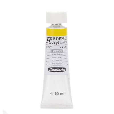Schmincke Akademie Akrilik Boya 60 ml 222 Lemon Yellow - 1
