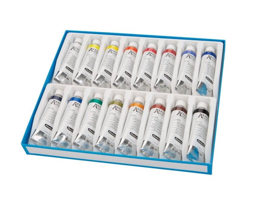 Schmincke Akademie Akrilik Boya Seti 16 x 35 ml - 6