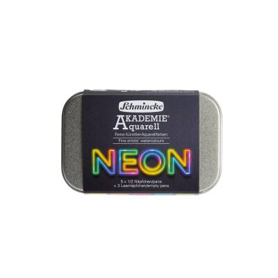 Schmincke Akademie Aquarell 5 Color Neon Colors - 3
