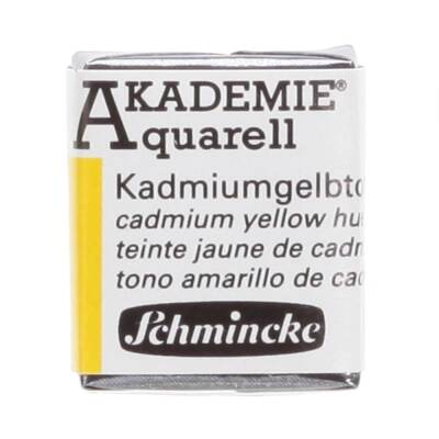 Schmincke Akademie Aquarell Half Pan Watercolor 224 Cadmium Yellow