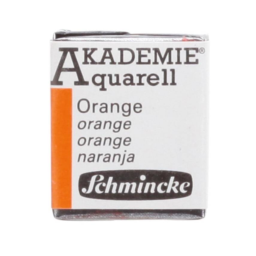 Schmincke Akademie Aquarell Half Pan Watercolor 330 Orange - 1