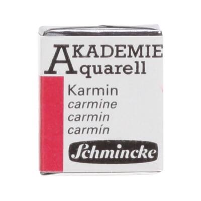 Schmincke Akademie Aquarell Half Pan Watercolor 333 Carmine