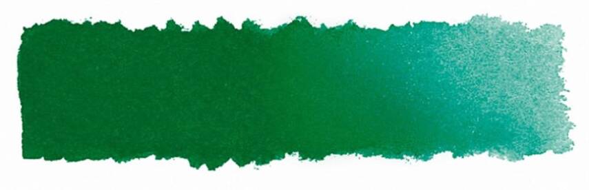 Schmincke Akademie Aquarell Half Pan Watercolor 551 Brilliant Green - 2