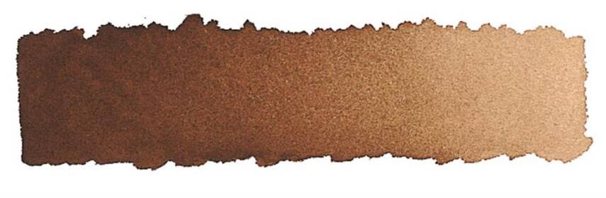 Schmincke Akademie Aquarell Half Pan Watercolor 664 Burnt Umber - 2