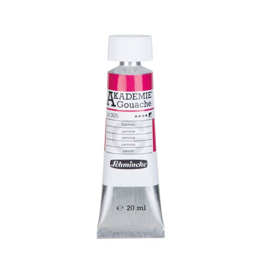 Schmincke Akademie Gouache 20 ml 305 Carmine - 1