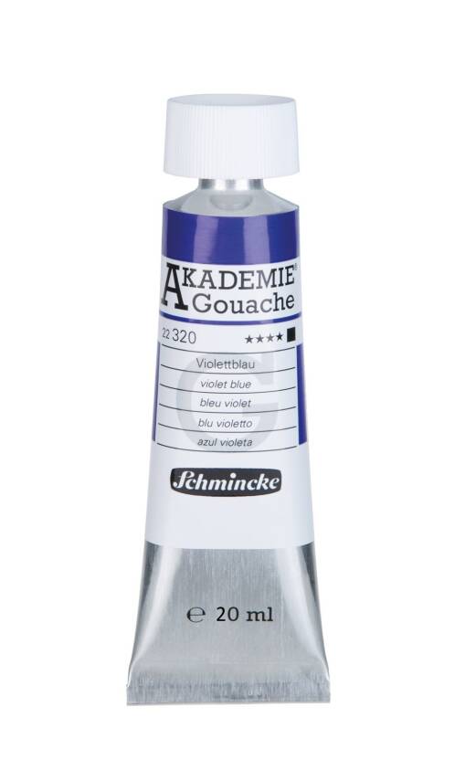 Schmincke Akademie Gouache 20 ml 320 Violet Blue - 1