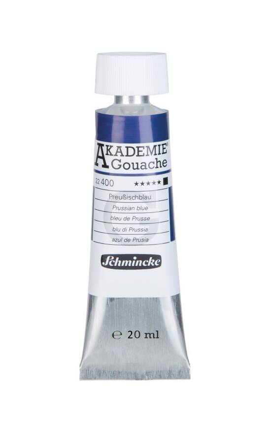 Schmincke Akademie Gouache 20 ml 400 Prussian Blue - 1