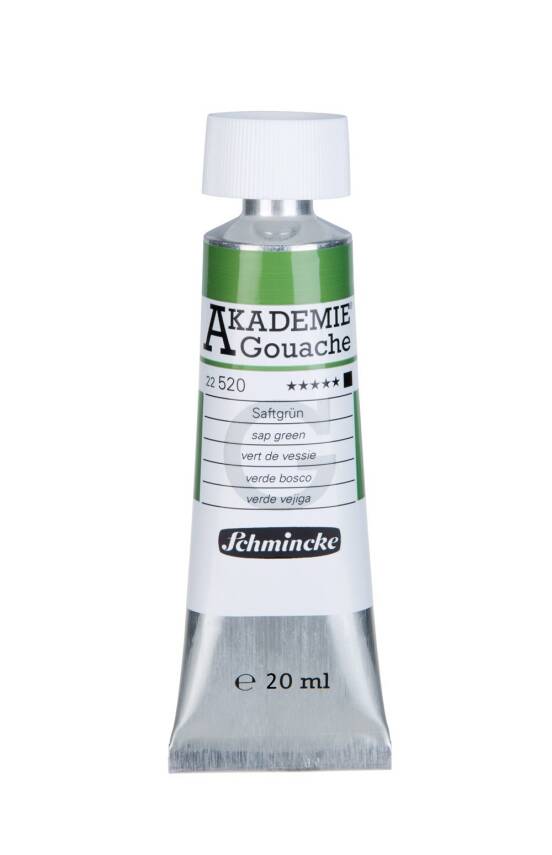 Schmincke Akademie Gouache 20 ml 520 Sap Green - 1