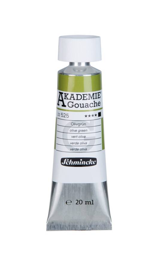 Schmincke Akademie Gouache 20 ml 525 Olive Green - 1