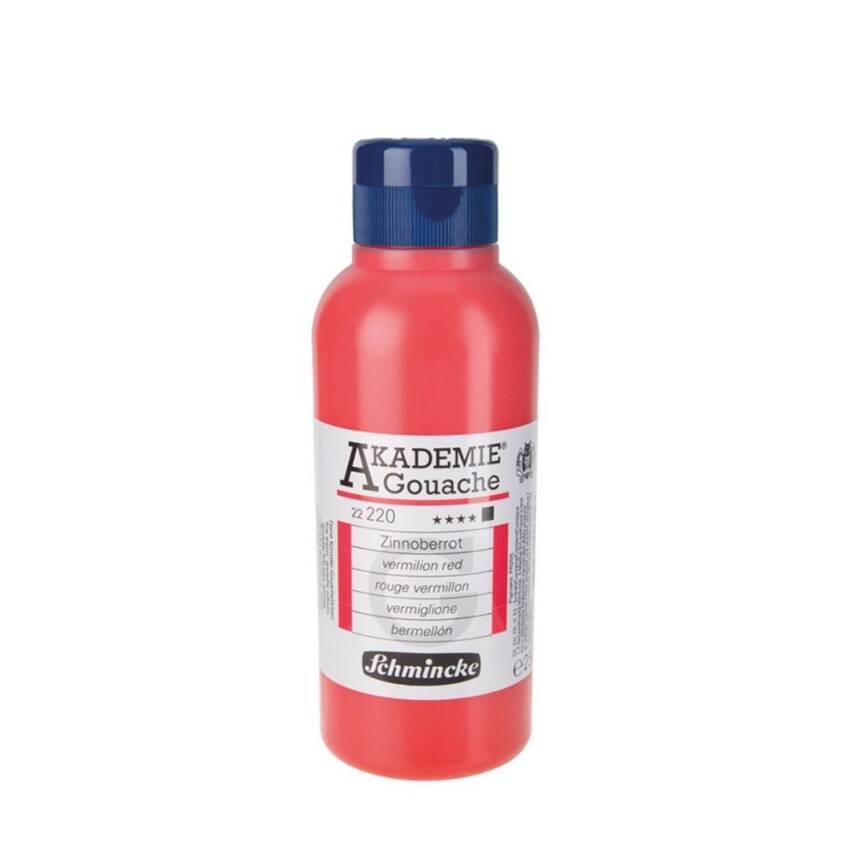 Schmincke Akademie Gouache 250 ml 220 Vermilion Red - 1
