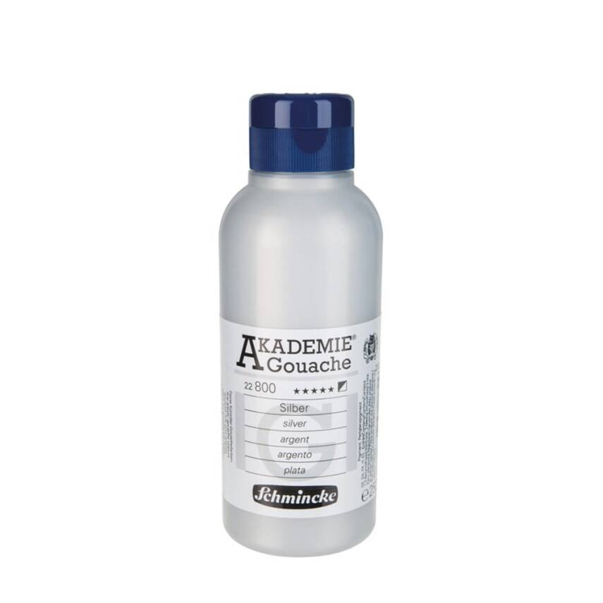 Schmincke Akademie Gouache 250 ml 800 Silver - 1