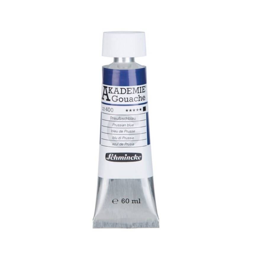 Schmincke Akademie Gouache 60 ml 400 Prussian Blue - 1