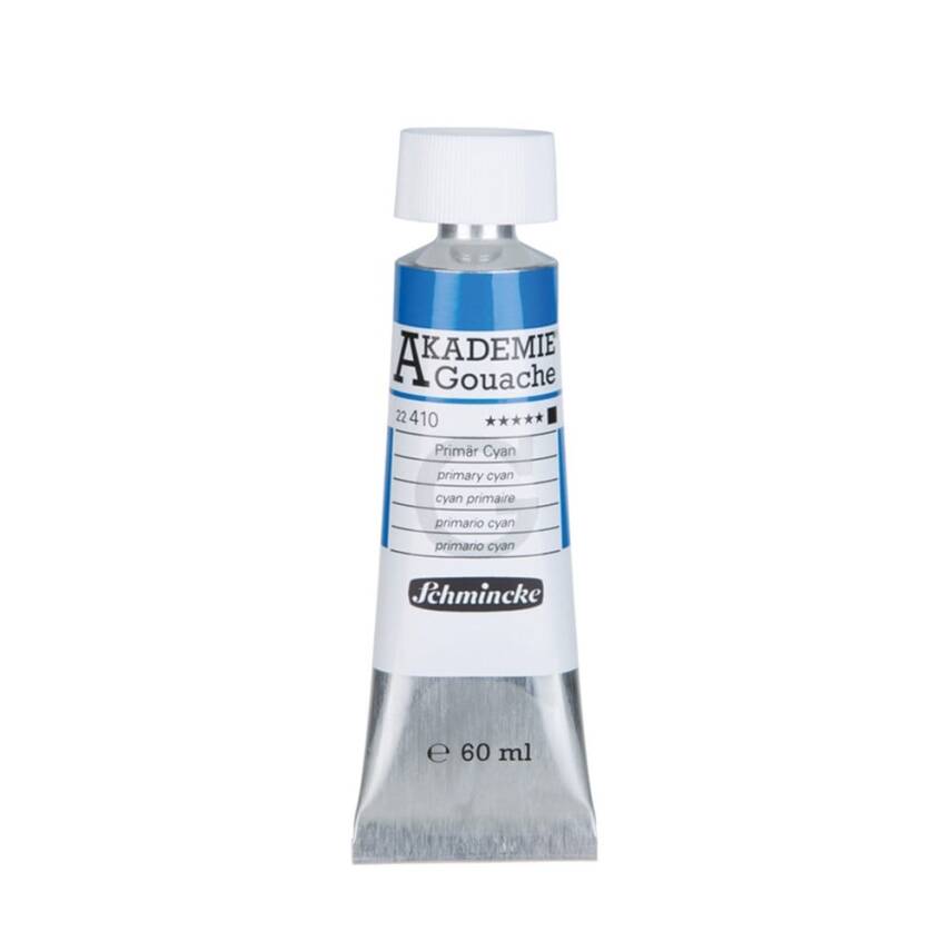 Schmincke Akademie Gouache 60 ml 410 Primary Cyan - 1