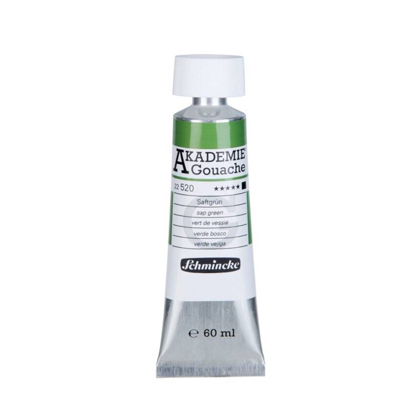Schmincke Akademie Gouache 60 ml 520 Sap Green - 3