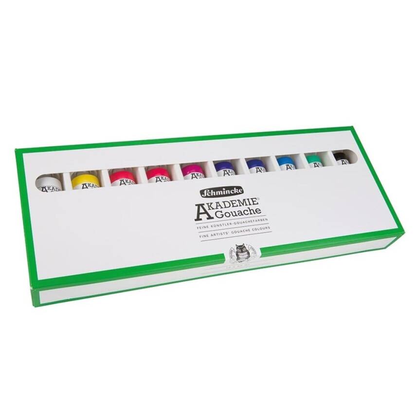 Schmincke Akademie Gouache Paint Set 10x60ml - 1