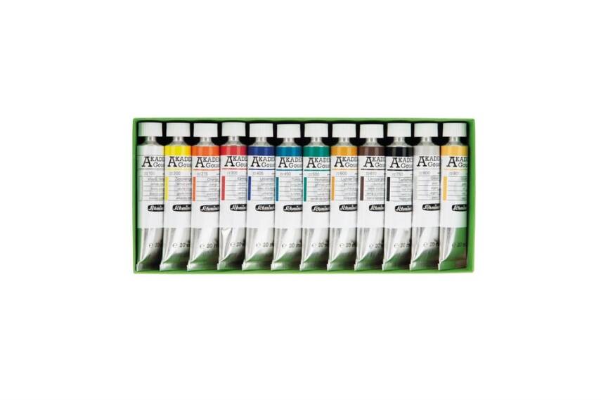 Schmincke Akademie Gouache Paint Set 12 x 20 ml - 2