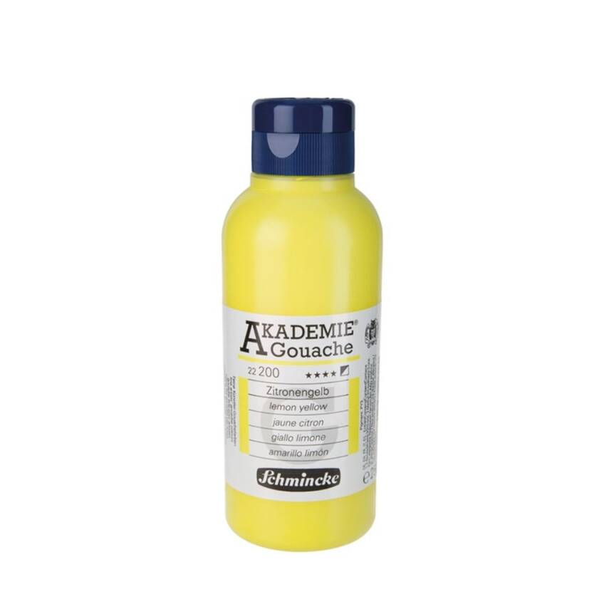 Schmincke Akademie Guaj Boya 250 ml 200 Lemon Yellow - 1