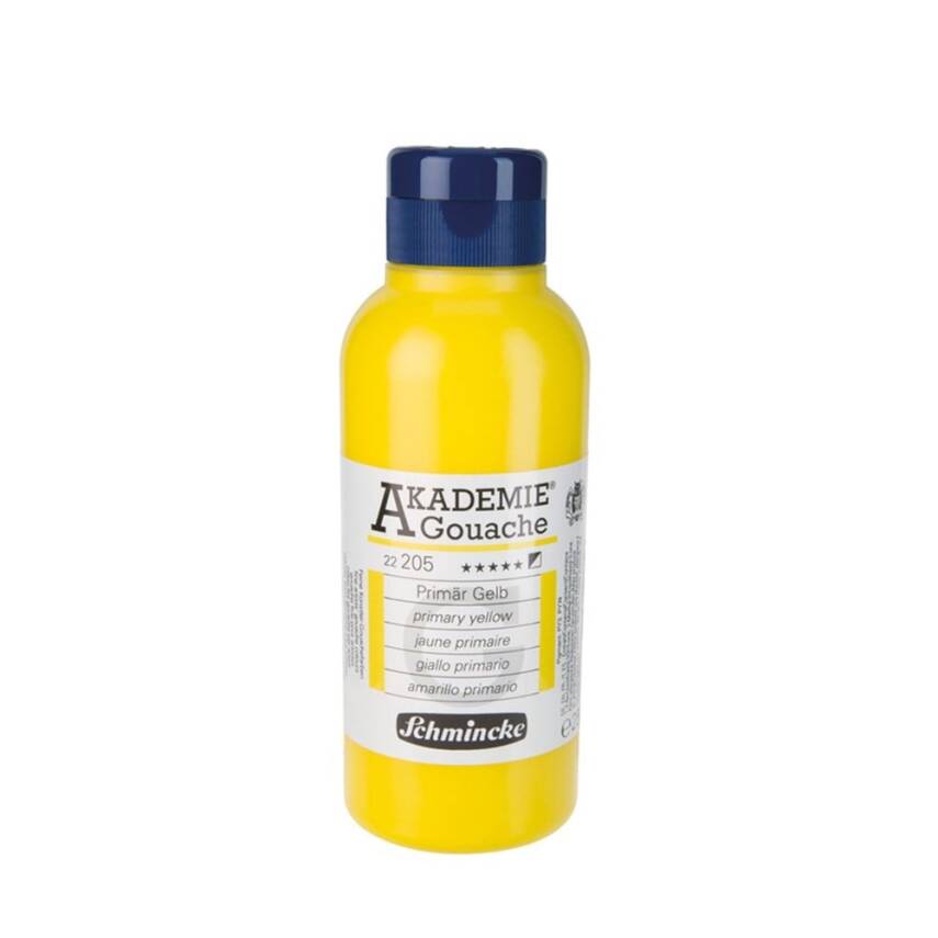 Schmincke Akademie Guaj Boya 250 ml 205 Primary Yellow - 1