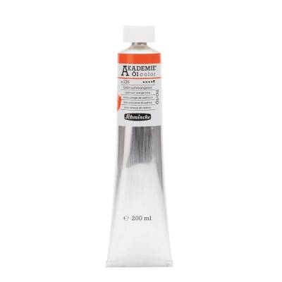 Schmincke Akademie Oil Paint 200 ml Series 1 226 Cadmium Orange Hue