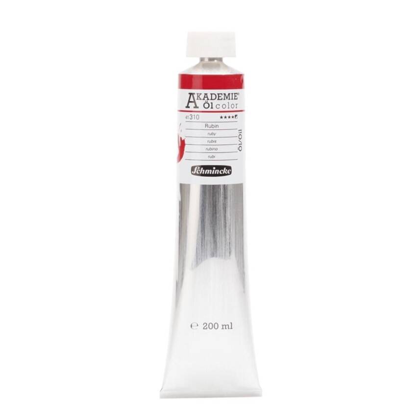 Schmincke Akademie Oil Paint 200 ml Series 1 310 Ruby - 1