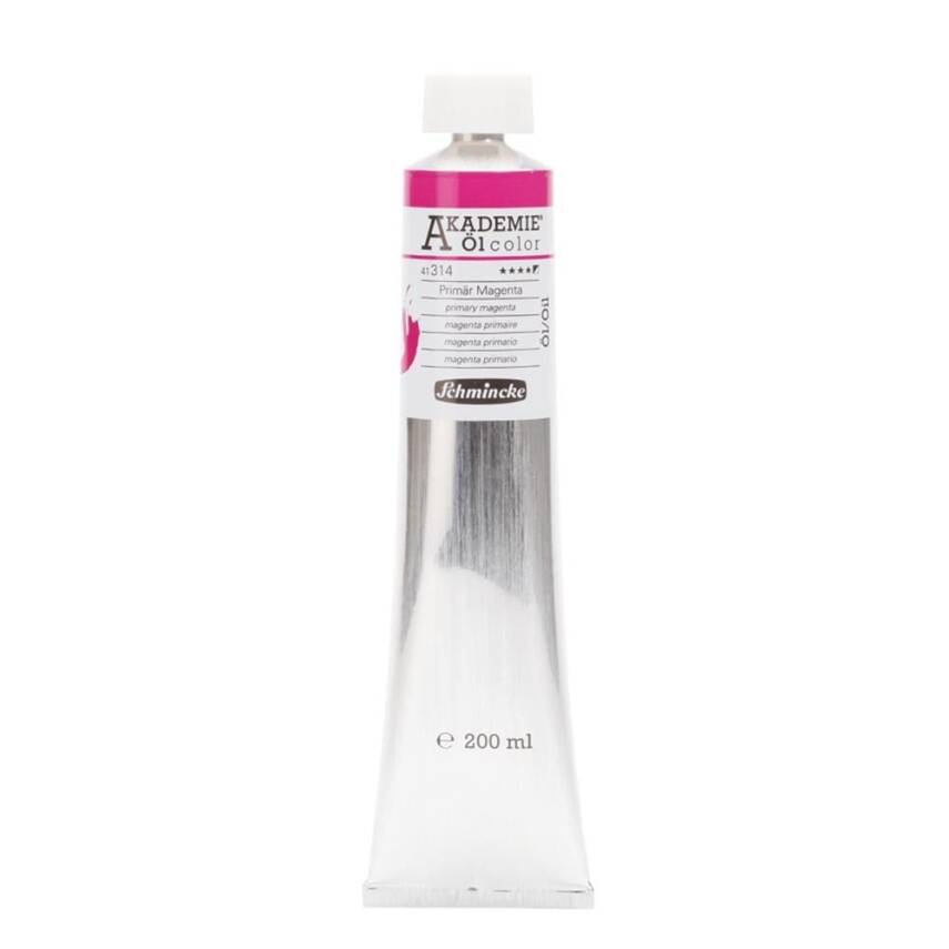 Schmincke Akademie Oil Paint 200 ml Series 1 314 Primary Magenta - 1