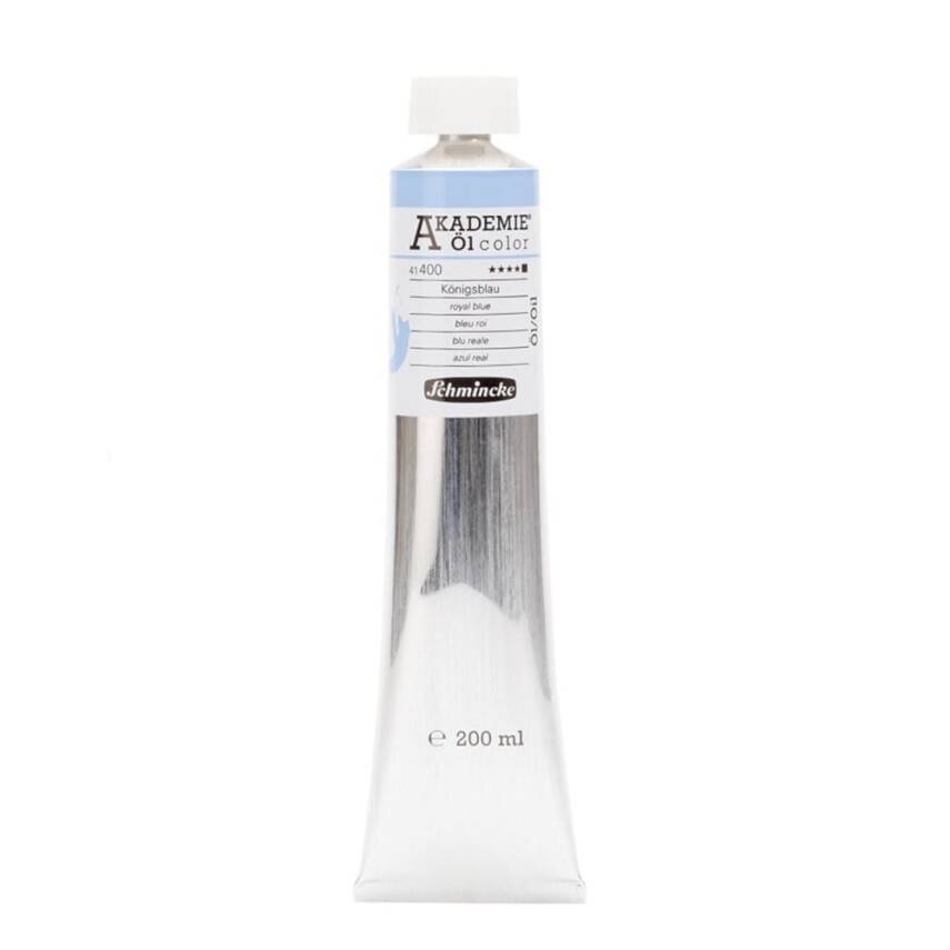 Schmincke Akademie Oil Paint 200 ml Series 1 400 Royal Blue - 1