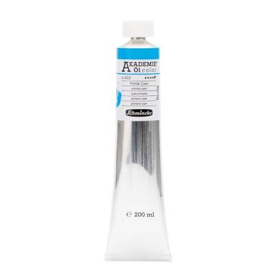 Schmincke Akademie Oil Paint 200 ml Series 1 402 Primary Cyan