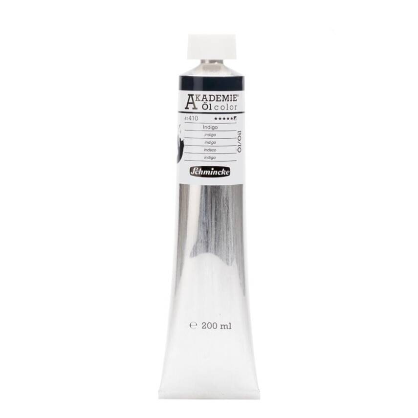 Schmincke Akademie Oil Paint 200 ml Series 1 410 Indigo - 1