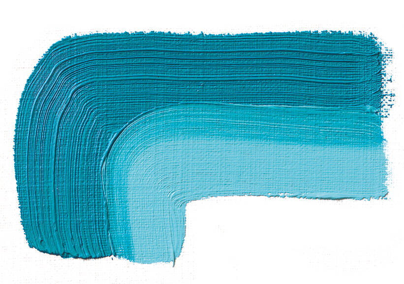 Schmincke Akademie Oil Paint 200 ml Series 1 414 Aquamarine Turquoise - 2